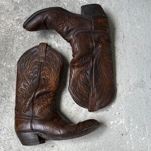 Vintage Dan post cowboy boots